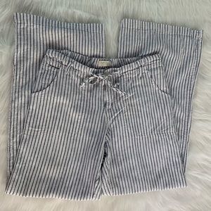 Just Living Striped Wide Leg Pants